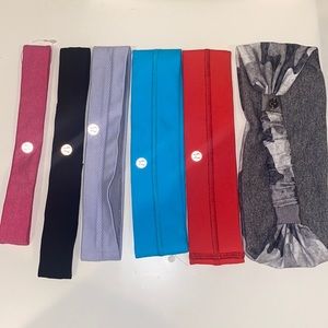 6 lululemon headbands